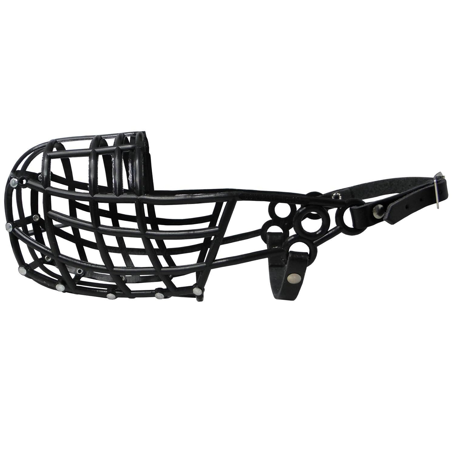 Don Pare 107 greyhound racing muzzle in Black Lurcher Sloughi Saluki