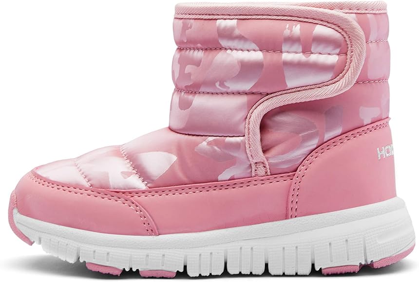 pink winter shoes