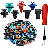 Car Fender Flare Retainer Clips 210PCS Plastic Fastener Rivets Bumper Fender Liner Automotive Push Pins for Toyota 4Runner RA