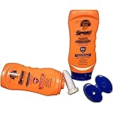 SunFlask Disguised Sunscreen 9 oz Flask That Dispenses Real Sunscreen - 2 Pack - By Smuggle Mug