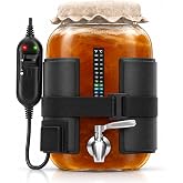 Hemlock Home Brewing Kombucha Heating Wrap - Fermentation Heater Mat Pad | Temperature Control