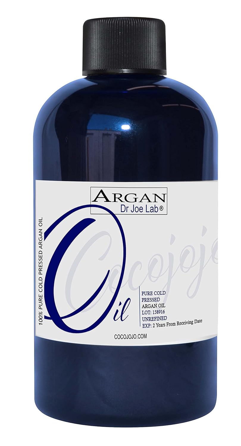 Argan Oil - Cold Pressed 8 oz 100% Pure Natural Extra Virgin Unrefined Grade-a Argan Moroccan Marrakesh Oil Moisturizer Hair Face Lips Body Scalp Skin