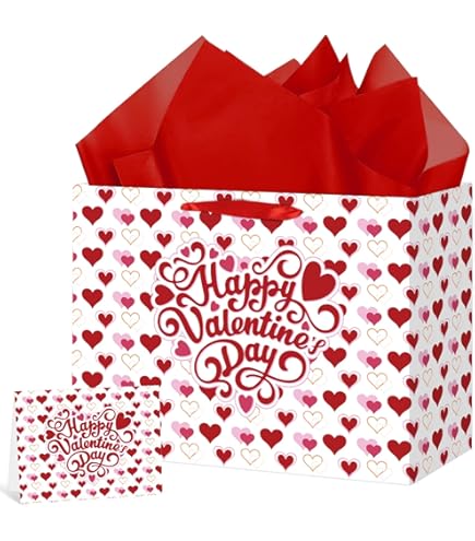 BATYONGOGA Large 13" Building Birthday Gift Bag With