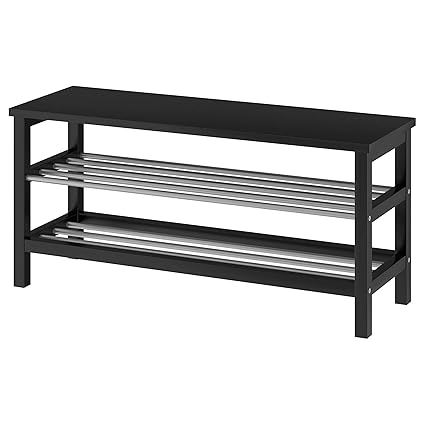 Platsa White Sannidal White Storage Bench Ikea