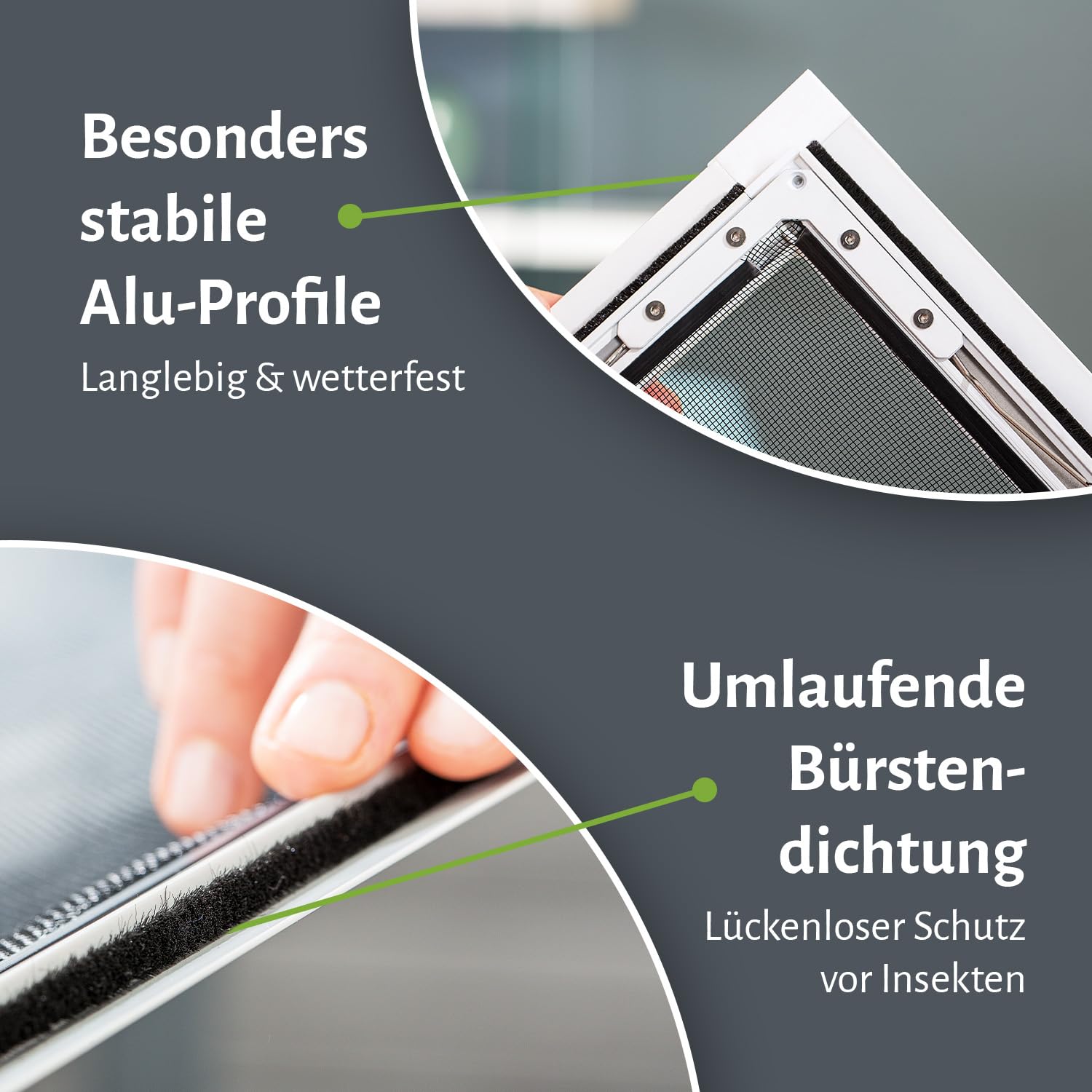 empasa Insektenschutz "FLEX" Fliegengitter Fenster 4