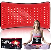 2026 Upgraded Red Light Therapy Pad for Body, FSA/HSA Eligible Red Light Therapy Belt with Timer, 24" x 12" Near Light Mat 660nm&850nm Infrared Light Therapy Wrap for Back Shoulder Muscle Pain