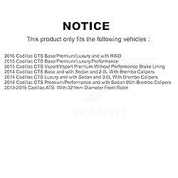 CMX Front Rear Ceramic Brake Pads Kit Replacement