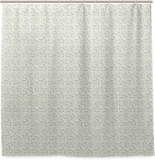 Amazon Patinisa 防水シャワーカーテン 落書きスタイルの葉の女性の植物学イラストの花柄 浴室 目隠し 間仕切り取付簡単 カーテンリング付属 おしゃれ バスカーテン 180ｘ180cm シャワーカーテン ホーム キッチン オンライン通販