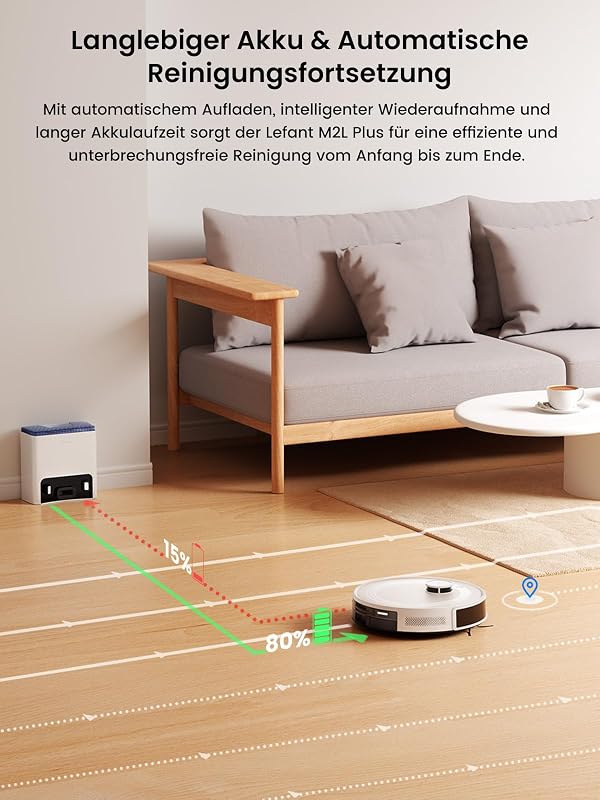 M2L Plus Saugroboter mit Wischfunktion — Foto 7 von 8