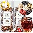 DOZO Wubao Tea Ginseng Five Treasures Tea Men's Energy Tea Kidney Tea Maca Tea For Men (20 Pack) Maca Five Treasure Tea 7.05oz/200g 五宝茶 人参五宝茶