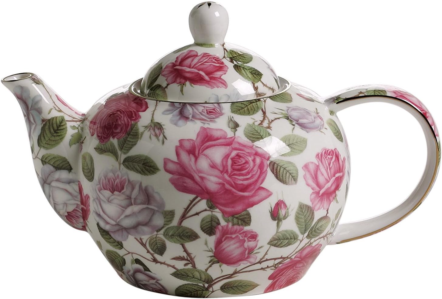 Maxwell & Williams Royal Old England S310462 Teapot with Tea Rose