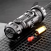 Metal Fidget Toy Gun for Adults: Stress Relief Toys Fidget Gun Fidget Spinner, Steel EDC with 20 Bullets 1 Target Silent for 