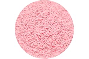 Mulutoo 100g Resin Fake Sprinkles Fake Candy Sprinkles Clay Sprinkles Polymer Sprinkles Polymer Clay Slices for Nail Art DIY Phone Case Crafts (Light pink-32)