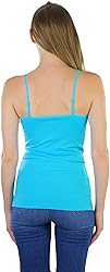 ToBeInStyle Women's Fitted Spaghetti Strap Camisole