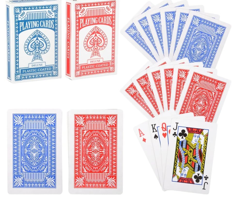 Photo 1 of Bottles N Bags Bulk Playing Cards, 2.25 Inch x 3.5 Inch 24 Packs