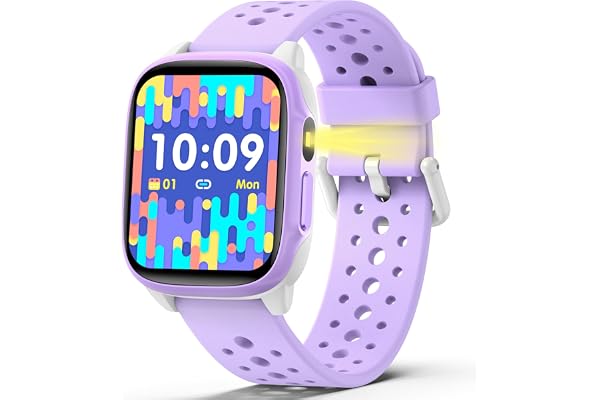meoonley Kids Watch with 140 Sports Modes, 1.5" Kids Fitness Tracker, Girls Smart Watch, No APP/Phone Required, Sleep Monitor, Heart Rate, Puzzle Games, IP68 Waterproof,Gifts for Girls Teens Aged 6-15