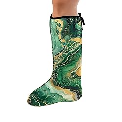 LedBack Green Marble Print Cast Sock Cover for Foot