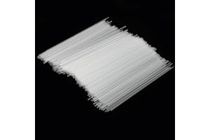 iplusmile Melting Point Capillary Tubes 500Pcs Glass Micro Capillary Tubes 3.94 Inch Thin for Lab Sampling and TLC Spotting w