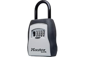 Master Lock Box - Resettable Combination Lock Box, Vinyl and Steel Material
