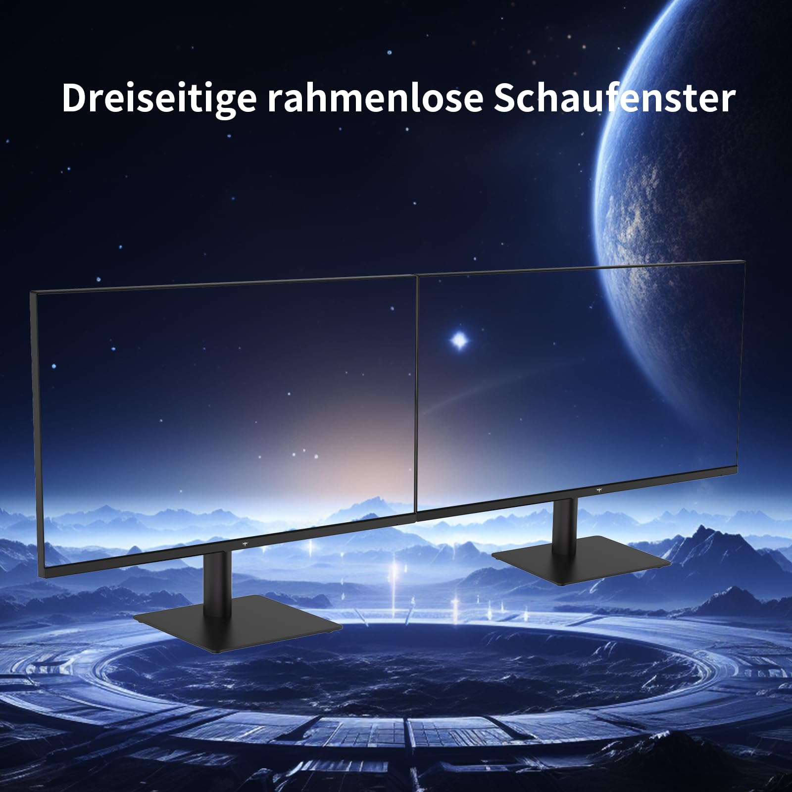 KTC Monitor 27 Zoll, QHD 2K 100Hz (OC 120Hz) - IPS Panel, Anti-Blaulicht Bildschirm, 96% DCI-P3, 126% sRGB, VESA 75 * 75mm, 350 cd/m², Adaptive Sync, PC Monitor für Casual und Arbeiten 9