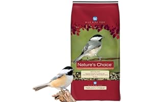Blue Seal Nature's Choice Wild Bird Seed | High Energy Blend, Sunflower and White Safflower Seeds, No Filler | 20 Pound Bag