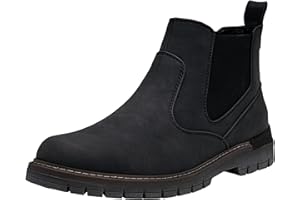 Jousen Mens Boots Retro Chelsea Boots Mens Casual Slip On Boots for Men