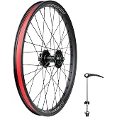 WEEROCK Bike 20/24/26/27.5/29 Inch MTB Wheel Set Aluminium Alloy Double Wall Rims for Mountain Bike，Bicycle Wheelsets with Bearing Hubs for DISC Brake compatibes with 7/8/9/10/11 Speeds Cassette