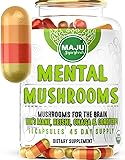 MENTAL Mushroom Capsules, Organic Extract