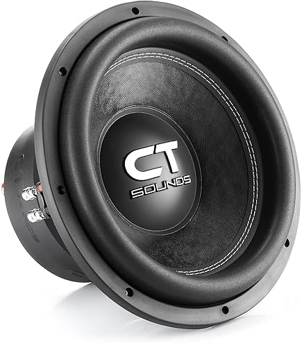 CT Sounds TROPO-XL-12-D4 2000 Watts Max 12 Inch Car Subwoofer Dual