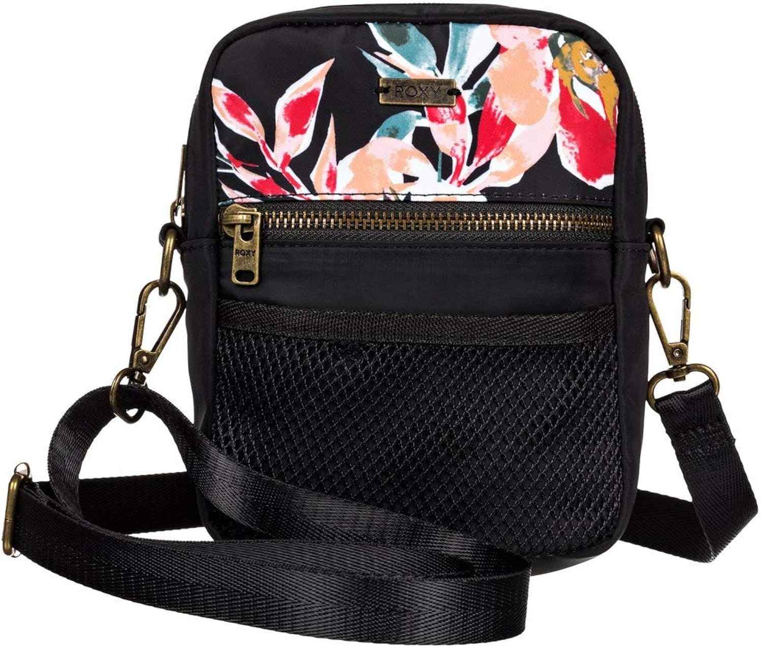 Roxy Bright Side, Purse/Handbag para Mujer, antracita, Medium Roxy