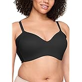 Warner's Women's No Side Effects Underarm-Smoothing Wireless Bra RM3061A, Smoke