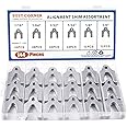 Auto Alignment Body Shims Assortment Kit 1/16" 1/64" 1/32" 1/8" (144 Pieces) BUSY-CORNER