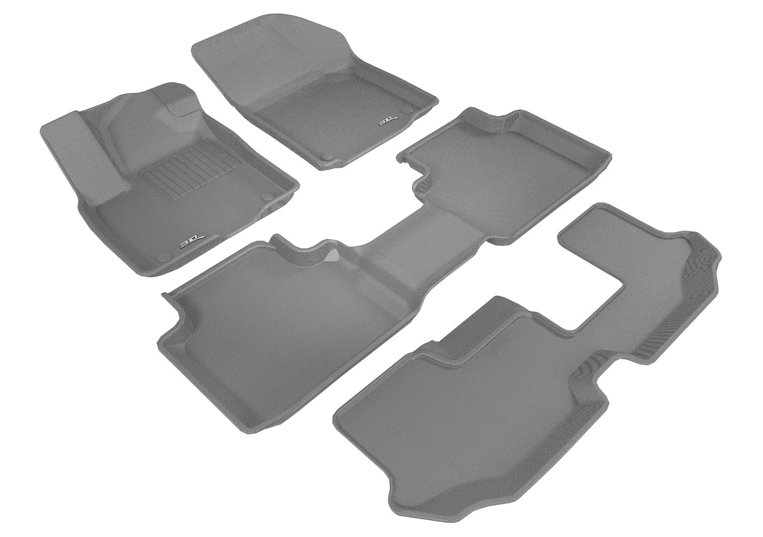 Floor Mats Automotive 3D MAXpider Complete Set Custom Fit AllWeather