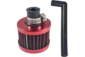 GOIRTUTSS Predator 212cc 196cc Cylinder Head Cover Red Air filter for CT200U CT200U-EX Mini Bike Go kart MB200 BAJA Warrior,For Honda GX160 GX200 168F 5.5/6.5HP Engine