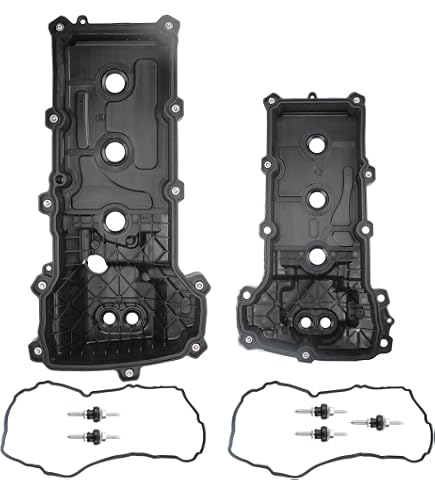 CROSSDESIGN Engine Valve Covers Set For Ford Lincoln 3.5L 3.7L NON-TURBO 2011-2019