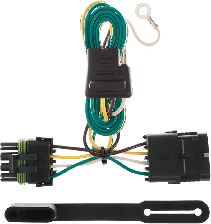 Amazon.com: CURT 55315 Vehicle-Side Custom 4-Pin Trailer Wiring Harness
