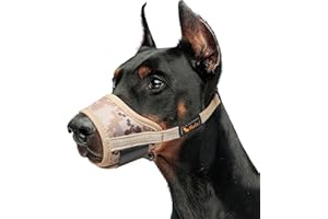 HEELE Dog Muzzle, Soft Tactical Camouflage Dog Muzzle for Small Medium Large Dogs, Breathable Muzzle to Prevent Biting, Chewing, and Barkink, Perfect for Vet Visit, Training