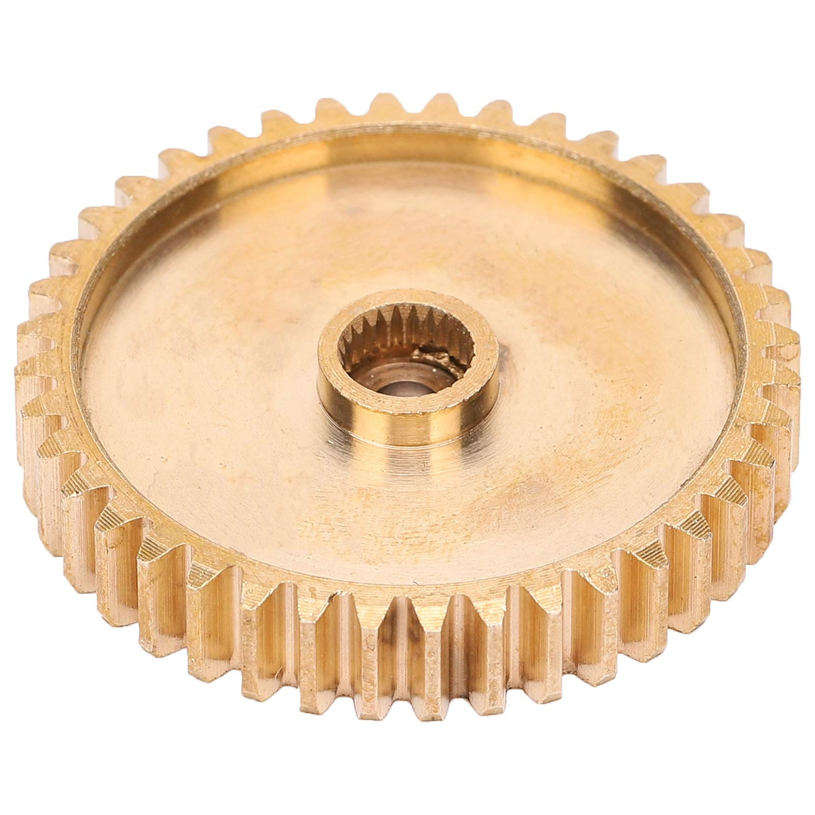 Majatou Spur Gear, High Hardness 0.8 Mod 40 Tooth Spur Gear for Servo 25 Tooth Spline Industrial Robot Parts Replacement