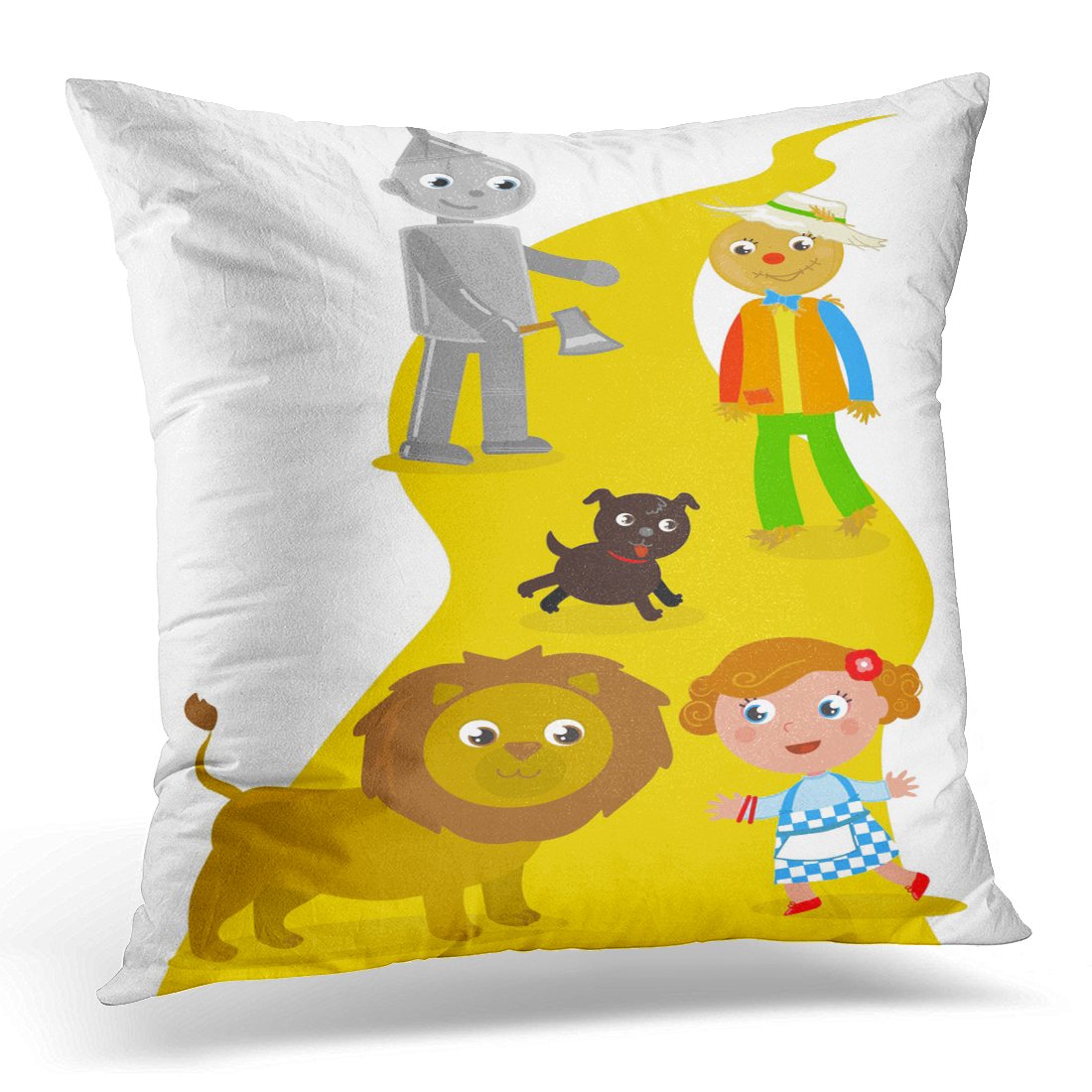 Amazon Com Sdamas Decorative Pillow Cover Yellow Brick The Wizard