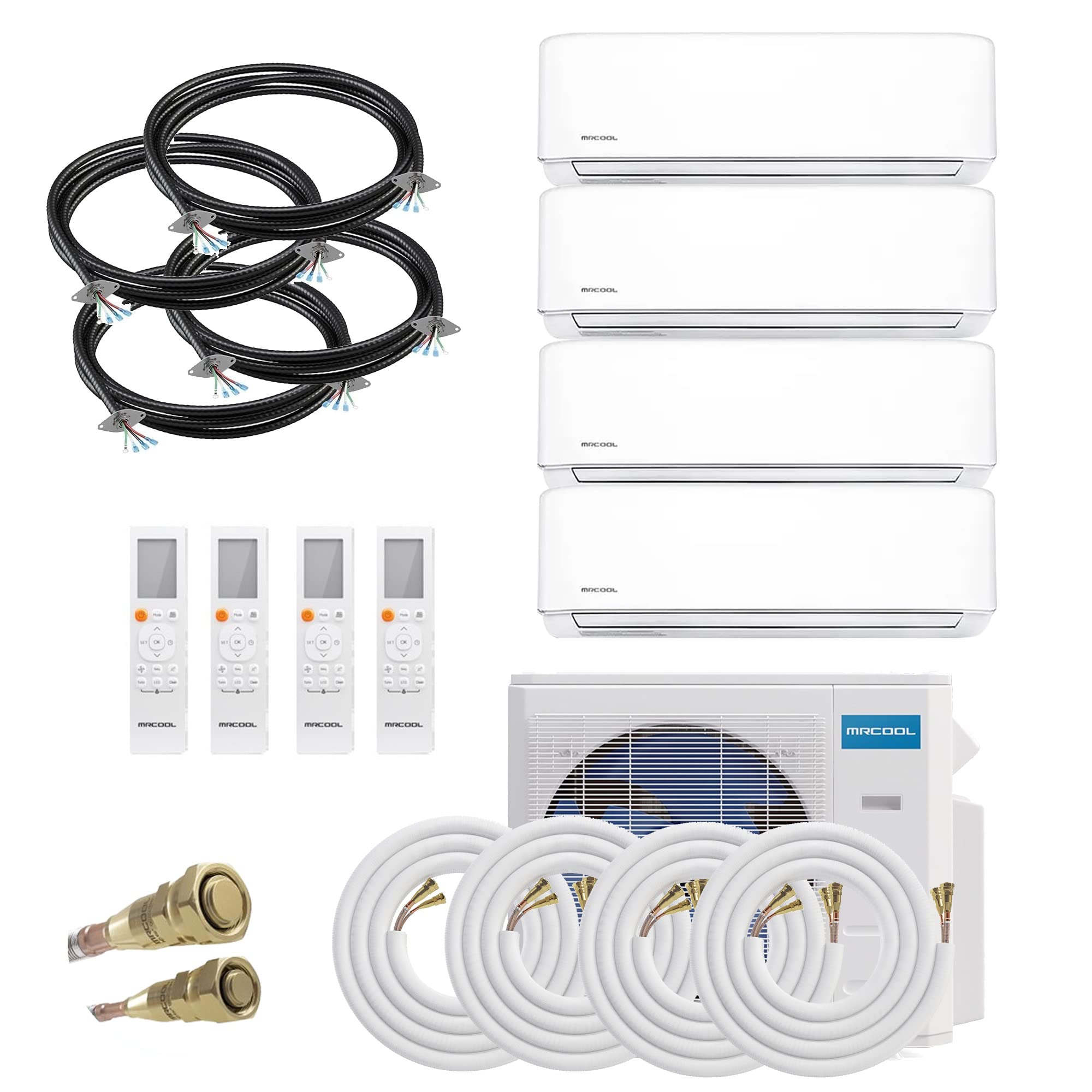 36k BTU 21.5 SEER Multi-Zone MrCool DIY 4 Zone