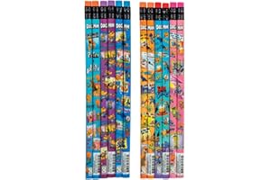 Raymond Geddes Dog Man Pencils With Erasers (Pack of 36)