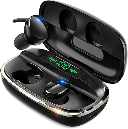 Amazon Co Jp 最新bluetooth5 1技術 瞬時接続 Bluetooth イヤホン Hi Fi高音質 蓋を開けたら接続 自動 ペアリング 4000mah充電ケース付き 最大680時間待ち受け Ledデジタル残量表示 完全ワイヤレス イヤホン 3dステレオサウンド Cvc8 0ノイズキャンセリング c対応