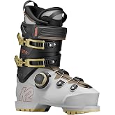K2 BFC 100 BOA Men's Ski Boots | GripWalk, 103mm Last, High Volume, Medium Flex, Moldable Shell, Heat Moldable Liner