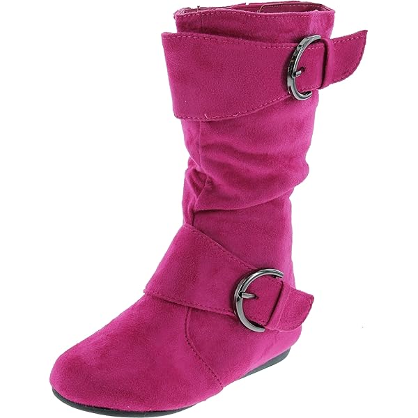 Elena Sofia ブーツ Amazon.com | Link Selena-23K Girl's Mid-Calf Solid Color