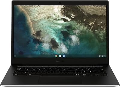 Samsung Galaxy Chromebook Go LTE Laptop 14" Celeron 4GB RAM 64GB Silver