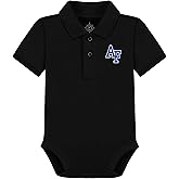 Creative Knitwear College Baby Polo Bodysuit Solid - Team Logo, Multiple Colors, for Boys & Girls (0-12 Months)