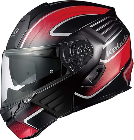 Amazon オージーケーカブト Ogk Kabuto バイクヘルメット システム Kazami Xceva エクセヴァ フラットブラックレッド サイズ Xl 車 バイク 車 バイク