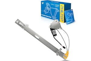 PHILTOP Rear Right Passenger Side Power Window Regulator and Motor Assembly Compatible with 2002-2007 Liberty Replaces 748-56