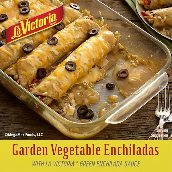 LA VICTORIA GREEN ENCHILADA SAUCE, MILD, 10 OUNCE