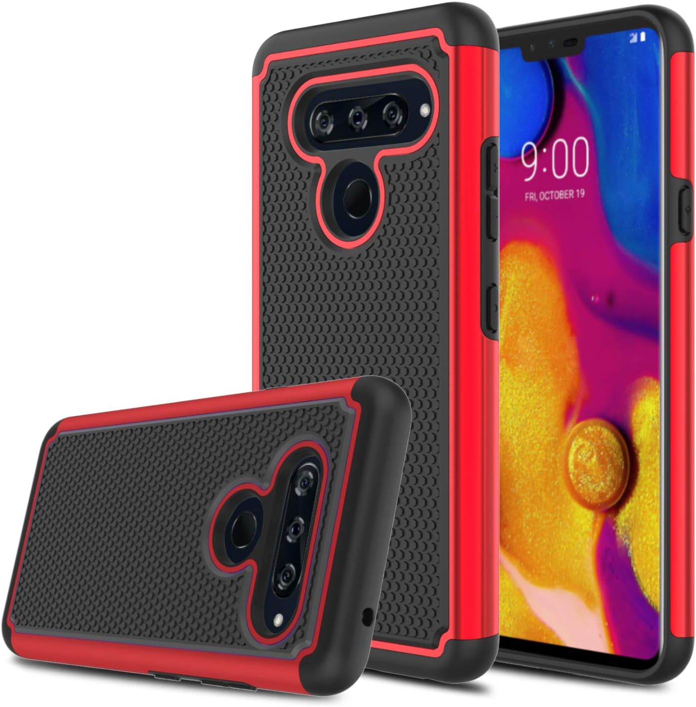 Best lg v40 thinq red case